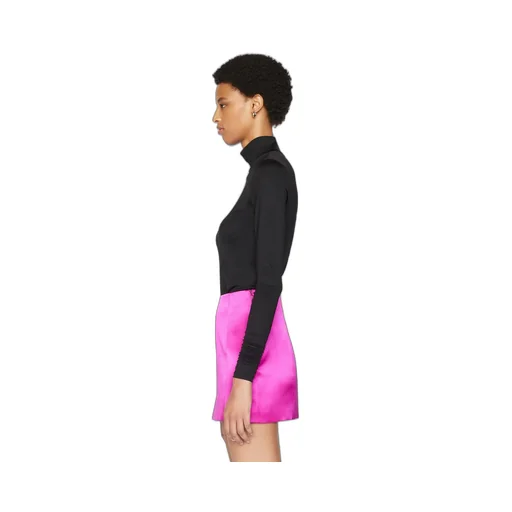 High-Neck Long-Sleeved Sweater