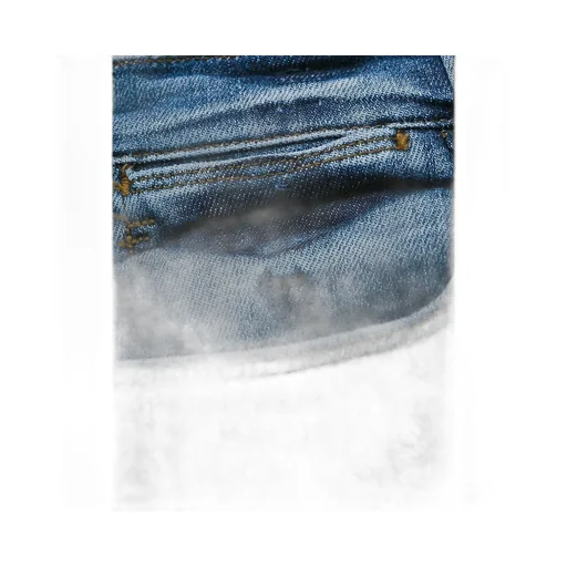 Faded Effect Cropped Jeans