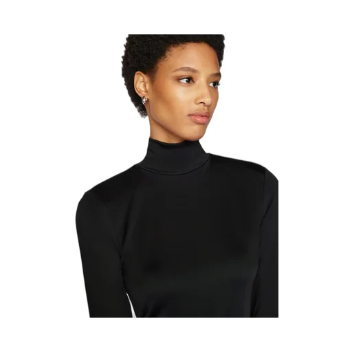 High-Neck Long-Sleeved Sweater