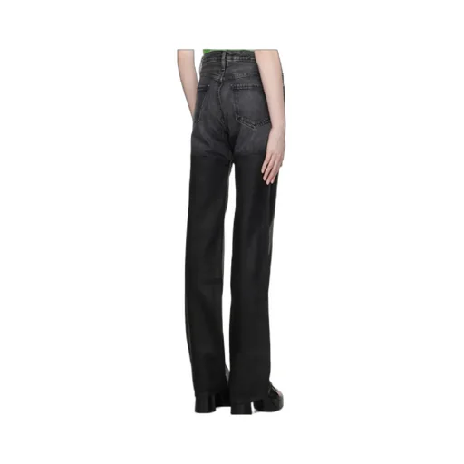Belt Ring Gradual Change Jeans
