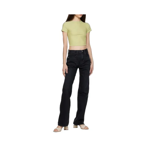 High-Waist Flared Jeans