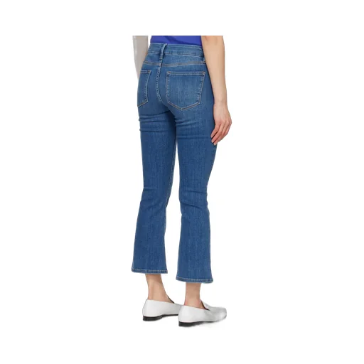 Low-Rise Kick-Flare Jeans