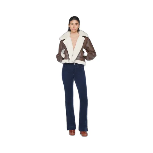Mid-Rise Flared Jeans