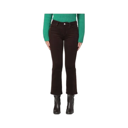 High Waist Cropped Jeans