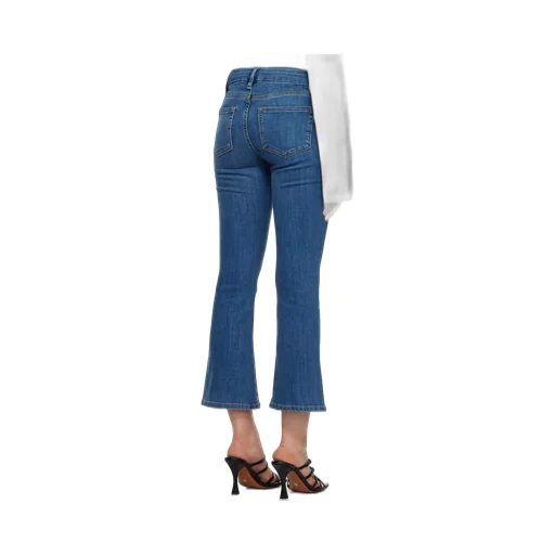 Low-Rise Kick-Flare Jeans