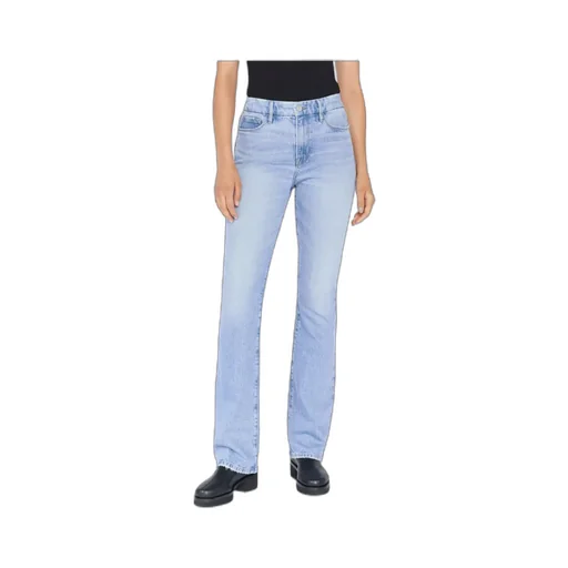 High-Waist Flared Jeans