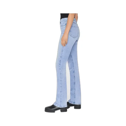High-Waist Flared Jeans