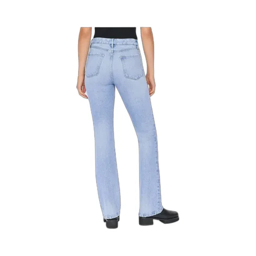 High-Waist Flared Jeans
