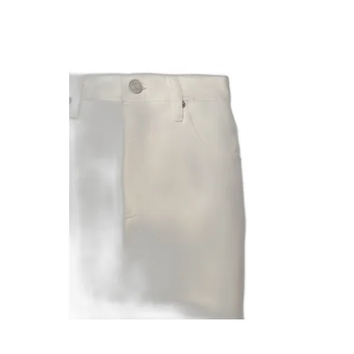 The Midaxi Frayed Edge Denim Midi Skirt