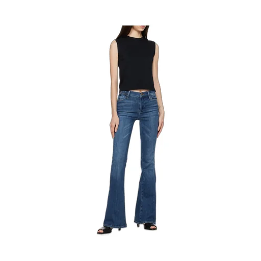 Slim-Fit Flared Jeans