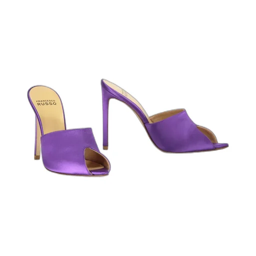 115Mm Leather Mules