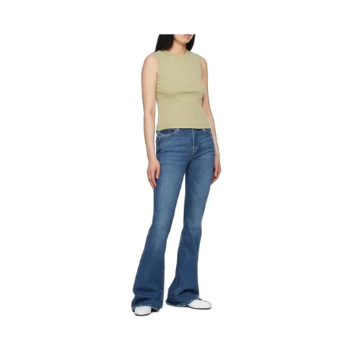 Slim-Fit Flared Jeans
