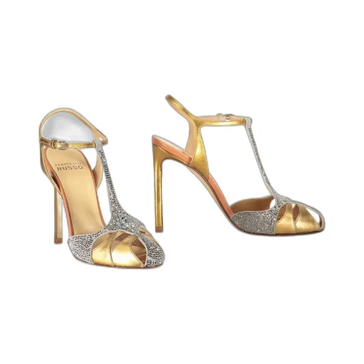 105Mm Crystal-Embellished Pumps