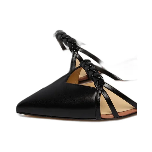 Pointed Toe Flat Sandals
