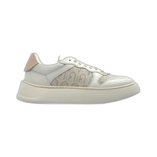 Panelled Low-Top Sneakers