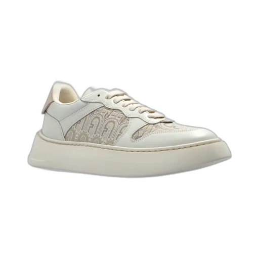 Panelled Low-Top Sneakers