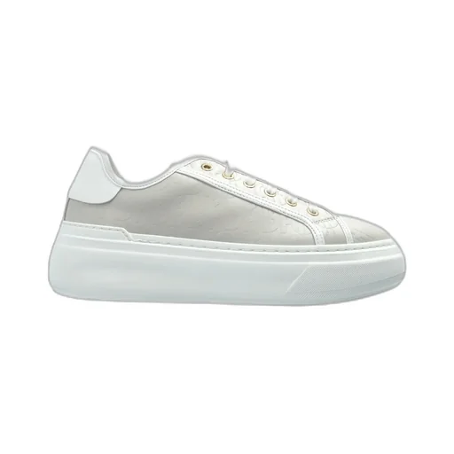 Logo Embossed Lace-Up Shoes