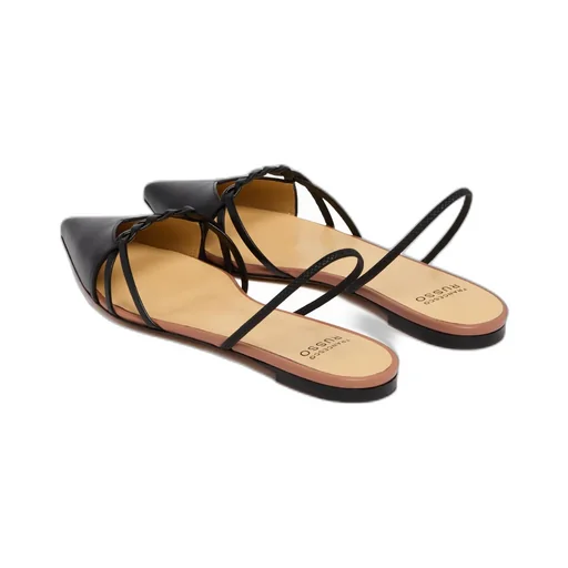 Pointed Toe Flat Sandals