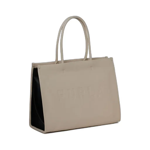 Logo Zipper Handbag