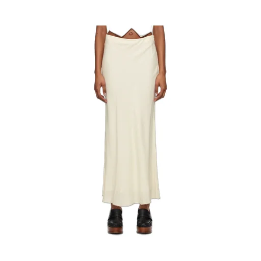 Raw Hem Skirt