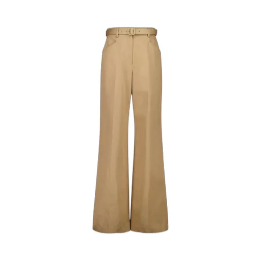 Belted Wide-Leg Trousers