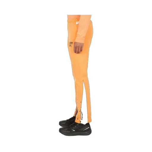 Flared Paint-Splatter Track Pants