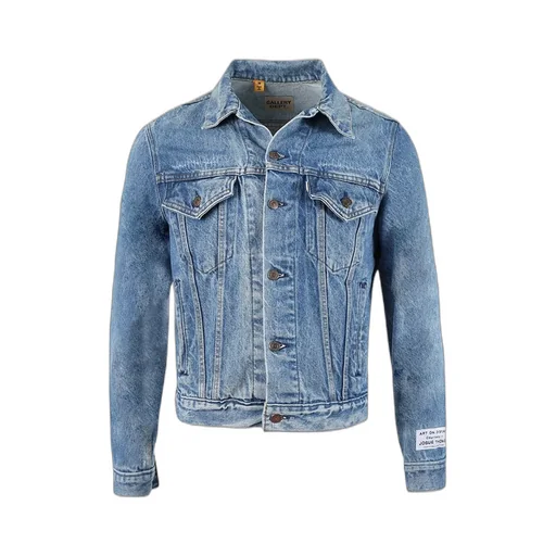 Logo-Print Denim Jacket