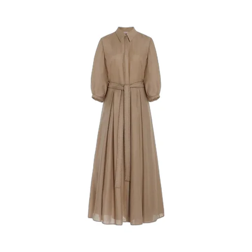 Andy Belted Midi Shirt Dress