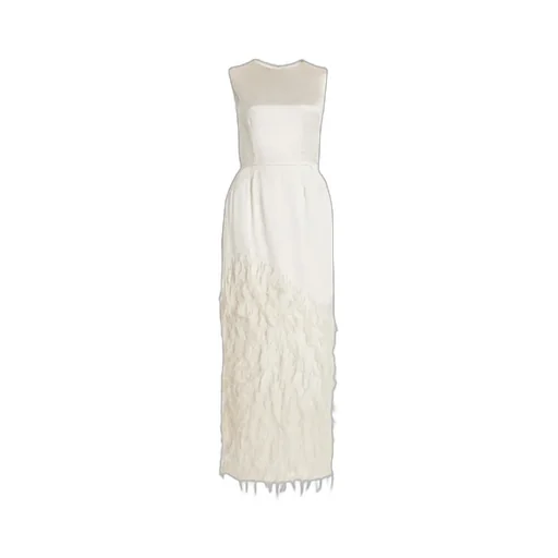 Maslow Organza Midi Dress
