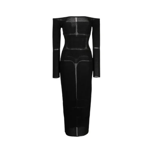 Strapless Mid-Length Dress