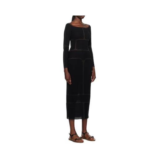 Strapless Mid-Length Dress