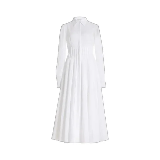 Dewi Linen Midi Shirt Dress