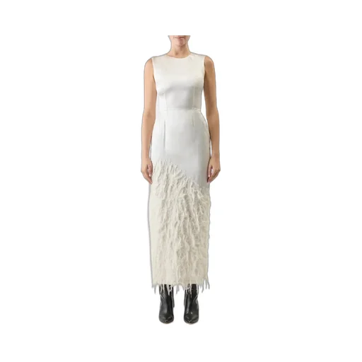 Maslow Organza Midi Dress