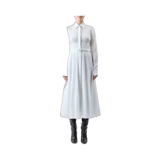 Dewi Linen Midi Shirt Dress