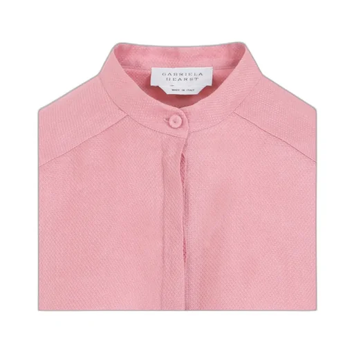Laetitia Linen Pleated Blouse