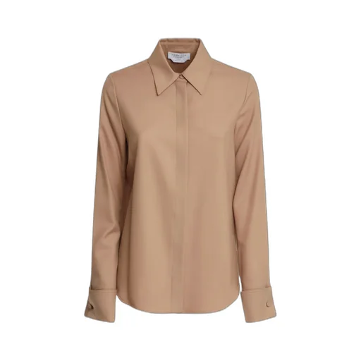 Lapel Long-Sleeved Shirt