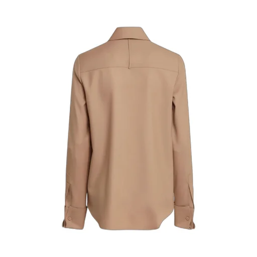 Lapel Long-Sleeved Shirt