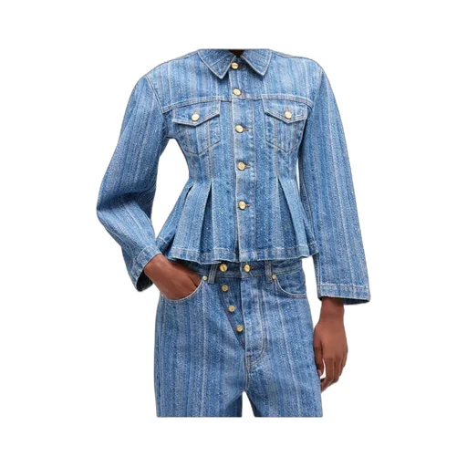 Flared Denim Jacket