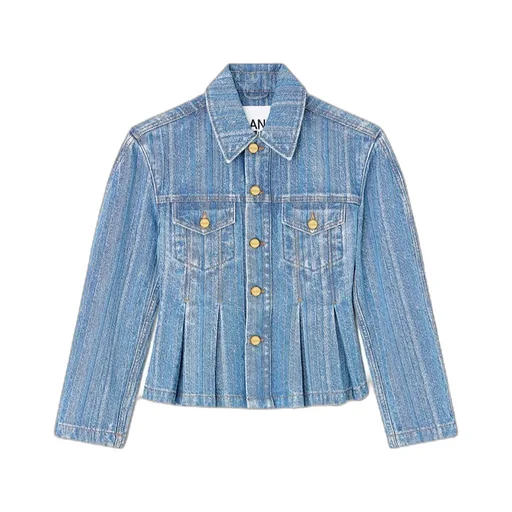 Flared Denim Jacket