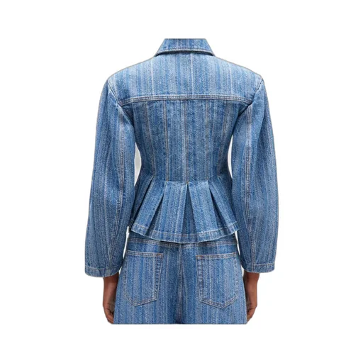 Flared Denim Jacket