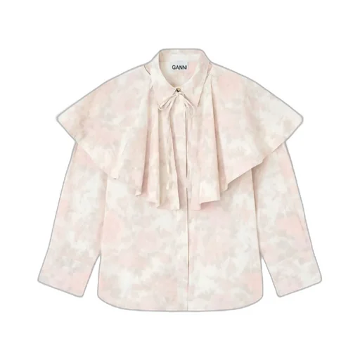 Ruffled Collar Shirt