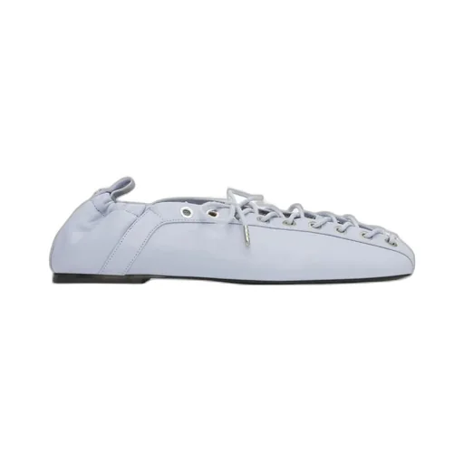 Lace-Up Ballerinas