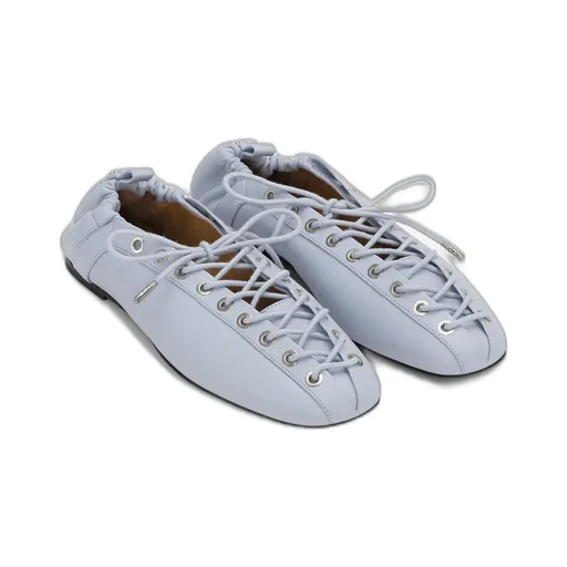 Lace-Up Ballerinas