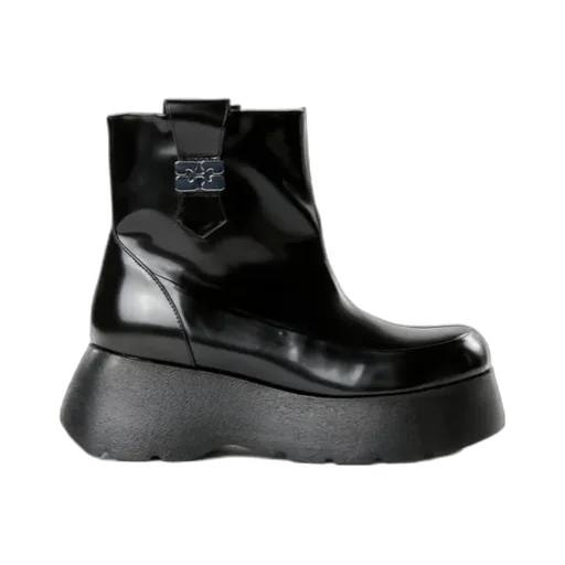 Buckle Platform Boots