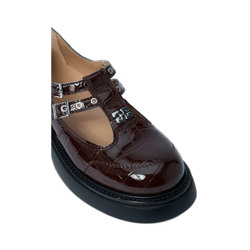 Butterfly Mary Jane Round Toe Shoes