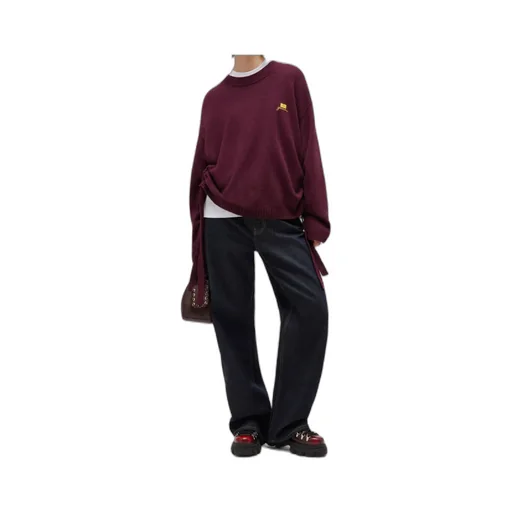 Crewneck Drawstring Jumper