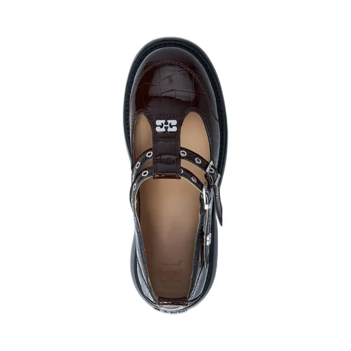 Butterfly Mary Jane Round Toe Shoes