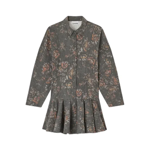 Floral Shirt Dress