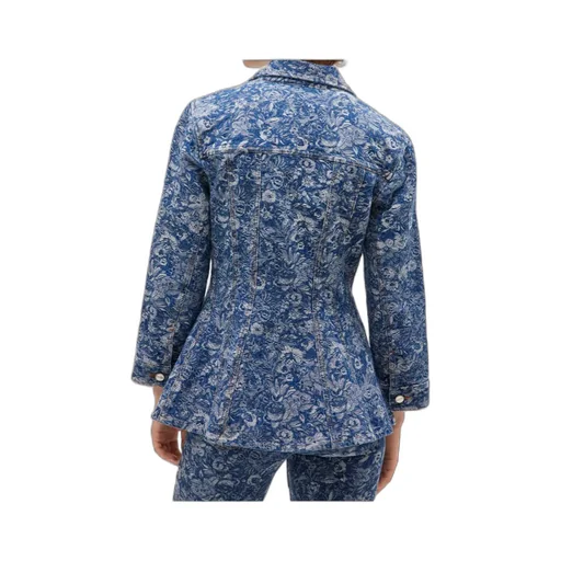 Tapestry Denim Blazer