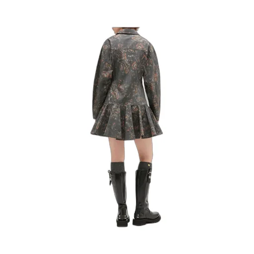 Floral Shirt Dress